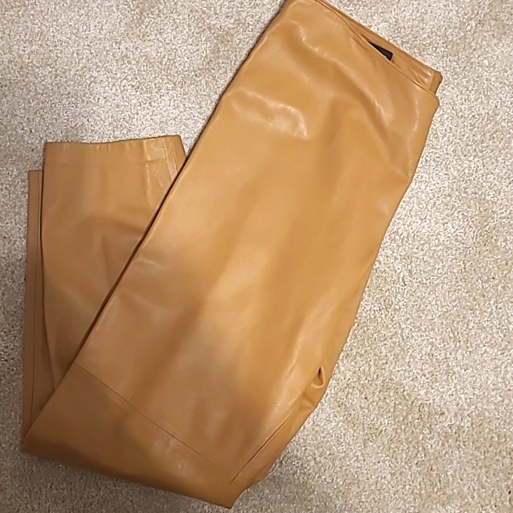 B&J Genuine Leather Women pants